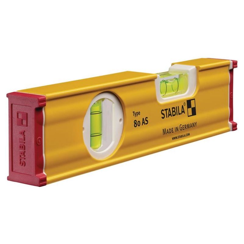Stabila 80 AS Spirit Level 2 Vial 19565 20cm Stabila - Dynamic Drive