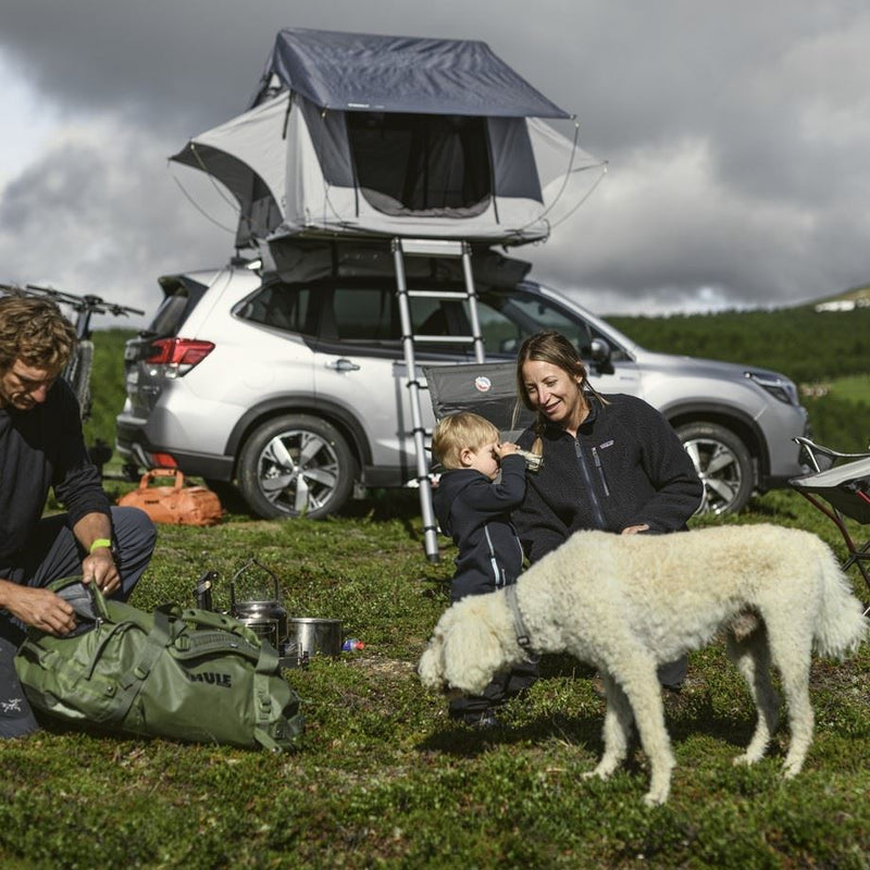 Thule Tepui Kukenam 3 Person Car Roof Tent - Haze Grey 901300 Thule - Bars 4 Cars