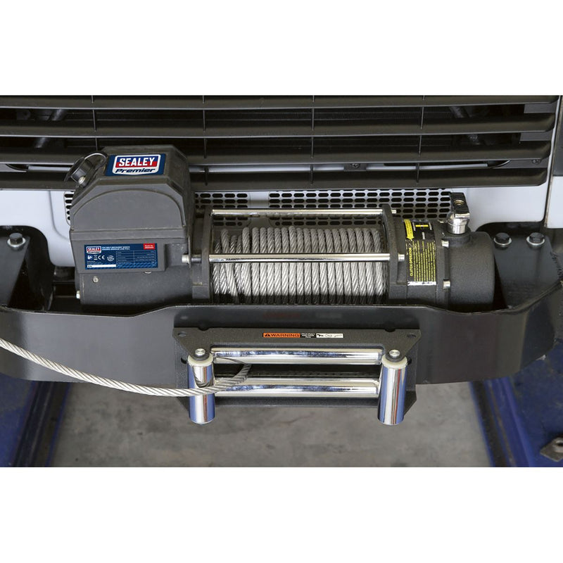 Sealey Self-Recovery Winch 4300kg (9500lb) Line Pull 12V SRW4300 Sealey - Dynamic Drive