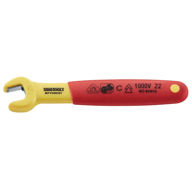 Teng Tools Insulated Spanner 7mm Teng Tools - Dynamic Drive