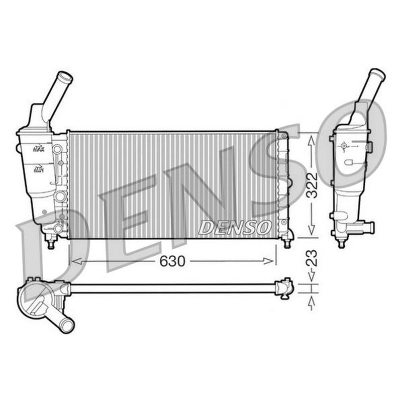 Denso Engine Radiator