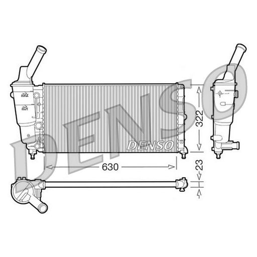 Denso Engine Radiator