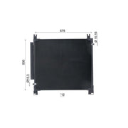 Mahle Air Conditioning Condenser fits Toyota Hilux VIII Pickup 2015-2021 2.4 2.8