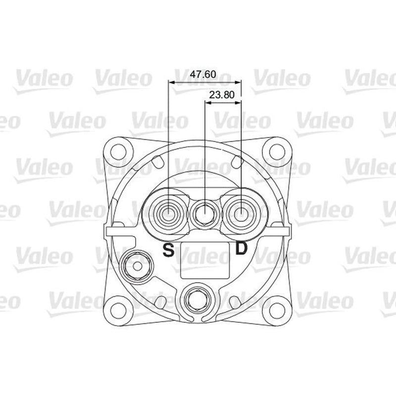 Valeo Air Conditioning Compressor 815905