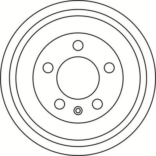 Abtex Brake Drum Assembly Rear fits Audi A2 2000-2005 1.2 1.4