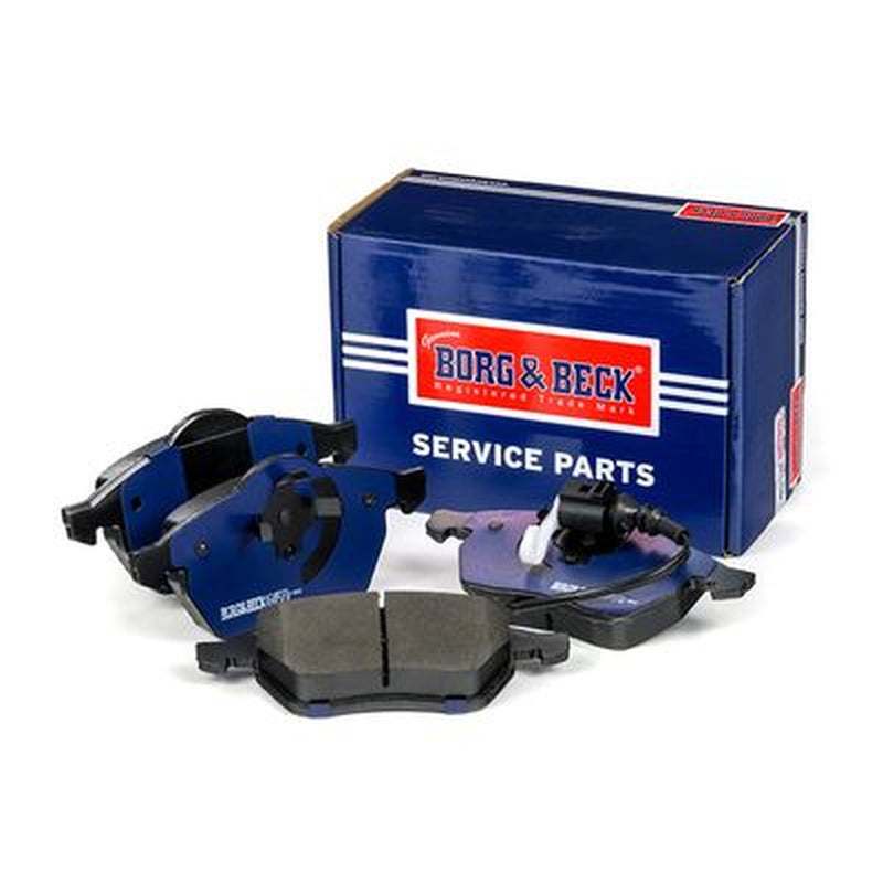Borg & Beck Front & Rear Brake Discs & Pads fits Seat Ibiza 2003-2004 1.9