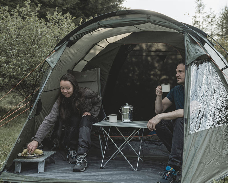Easy Camp Kinn 4 Pole Tent Green 4 Person Easy Camp - Dynamic Drive