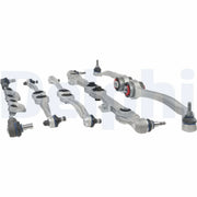 Delphi 12 x Control Arm Repair Kit Front fits Audi A6 C5 1997-2005