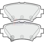 Fahren Front & Rear Pads fits Mazda 3 2013-2019 1.5 1.6 2.0 2.2