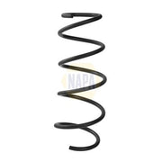NAPA 2 x Suspension Springs fits Fiat Panda 2012-2013 0.9 1.2