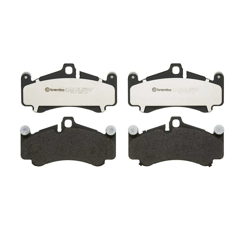Brembo 4 x Front Brake Pad Set fits Porsche 911 2009-2012 3.8 4.0