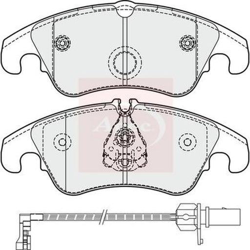 Apec Front Brake Pad Set PAD1861