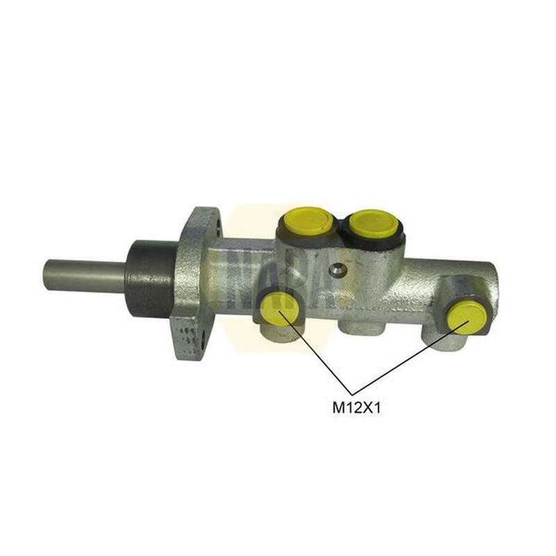 NAPA Brake Master Cylinder Hydraulic Assembly fits Seat Cordoba 2002-2009