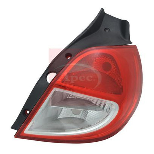 Apec Tail Light / Lamp Left fits Renault Clio III 2005-2014 1.2 1.4 1.5 1.6 2.0