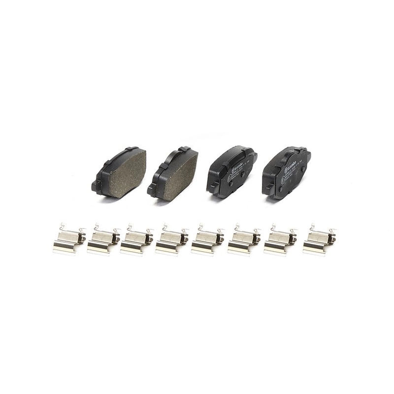 Brembo 4 x Rear Brake Pad Set fits Citroën C3 Aircross II 2024-2025 1.2