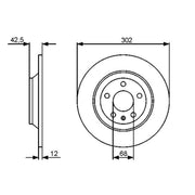 Bosch Front & Rear Brake Discs & Pads fits Audi A6 Allroad C6 2006-2011