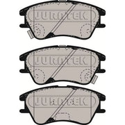 Juratek Front Brake Pad Set fits Hyundai Amica / Atoz 1998-2010 1.0 1.1