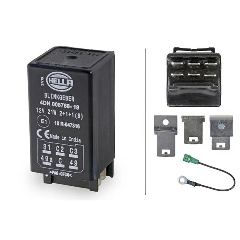 Hella Indicator Flasher Relay fits Claas Xerion 2013 on