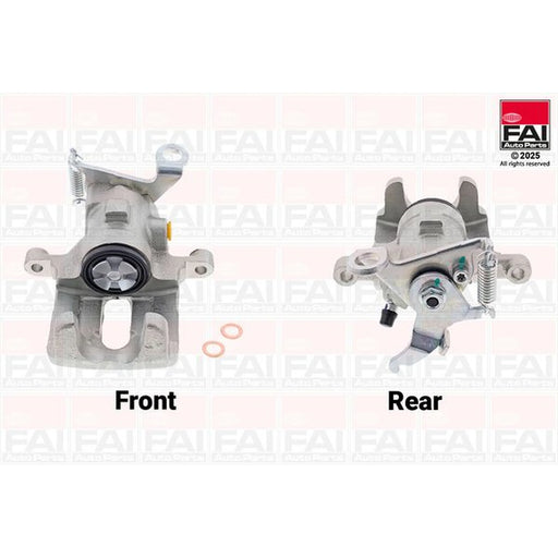 FAI Brake Caliper Assembly Rear Left fits Ford Focus I 1998-2004 1.4 1.6 1.8 2.0