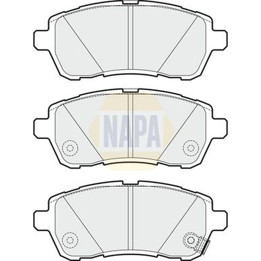NAPA Front Brake Pad Set NBP1588