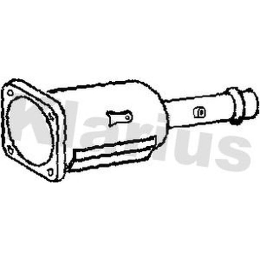 Klarius Diesel Particulate Filter Non T/A Centre fits Peugeot 307 2000-2009 2.0
