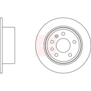 Apec Rear Brake Solid Discs & Pads fits Saab 900 II 1993-1998 2.0 2.3 2.5