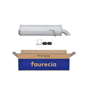 Hella End Silencer Rear fits Peugeot 306 1993-2001 1.9