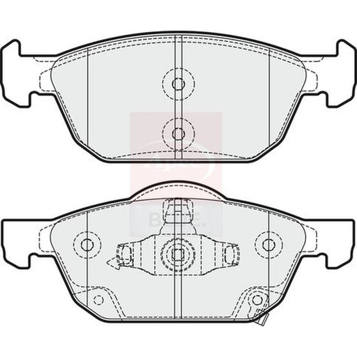 Apec Front Brake Pad Set PD3741