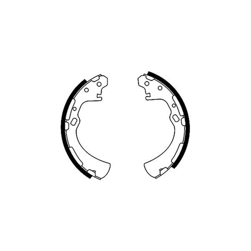 Mintex Brake Shoe Set Axle Kit fits Nissan Elgrand 1995-2002 3.0 3.2 3.3 3.5