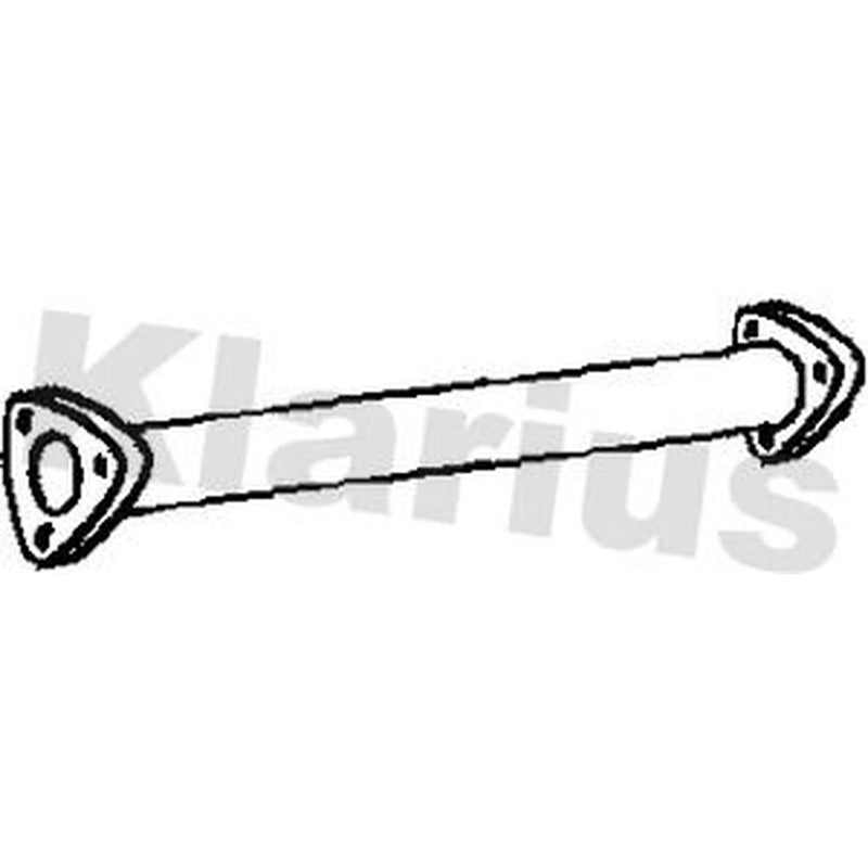 Klarius Exhaust Pipe OD fits Chevrolet Tacuma 2005 on 2.0