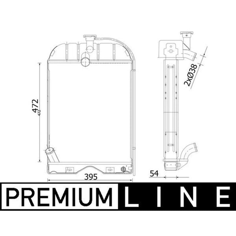 Mahle Engine Radiator