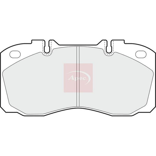 Apec Front Brake Pad Set fits Iveco Daily IV 2006-2011