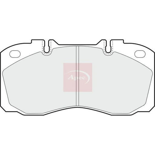Apec Front Brake Pad Set PAD1015