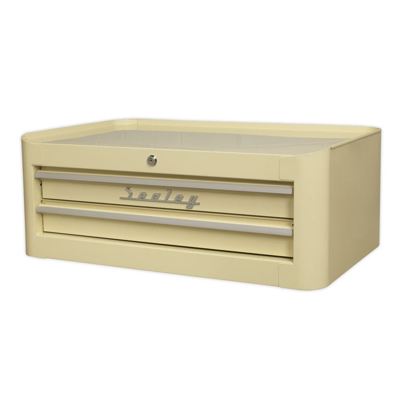 Sealey Mid-Box 2 Drawer Retro Style AP28102 Sealey - Dynamic Drive