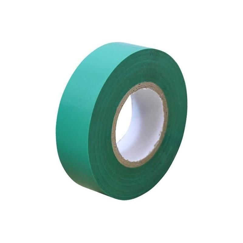 Faithfull PVC Electrical Tape Green 19mm x 20m Faithfull - NN4 Online