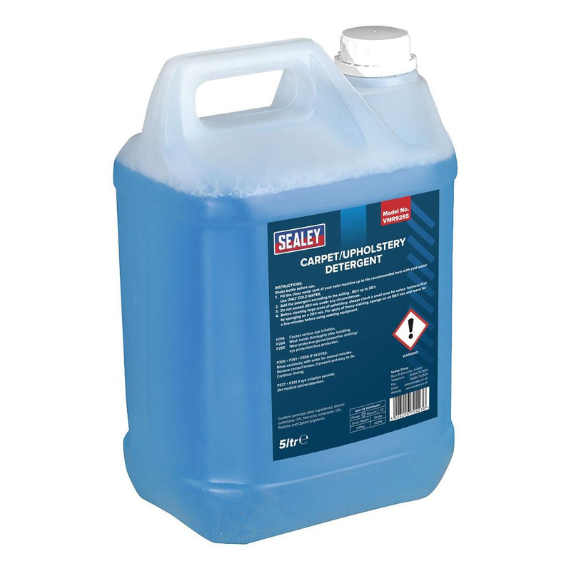 Sealey Carpet/Upholstery Detergent 5L VMR925S Sealey - Dynamic Drive