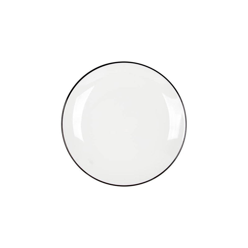 Gimex Linea Line Tableware Black 12 Pieces Gimex - Dynamic Drive