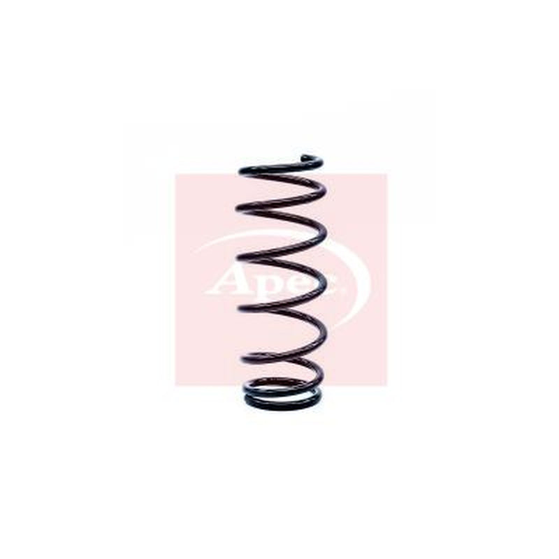 Apec Rear Suspension Coil Spring fits Opel Agila A 2000-2007 1.0 1.2 1.3