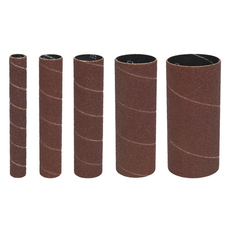Sealey Sanding Sleeves Assorted 80 Grit Pack of 5 SS5ASS Sealey - Dynamic Drive