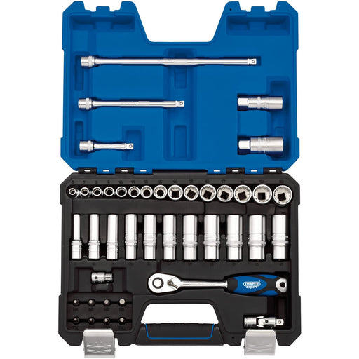 Draper Multi-Drive Metric Socket Set, 3/8" Sq. Dr. (42 Piece) 16480 Draper - Dynamic Drive