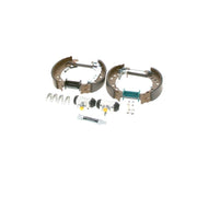 Bosch Brake Shoe Set Axle Kit fits Toyota Yaris/Vitz 2005-2012 1.0 1.3 1.33 1.4
