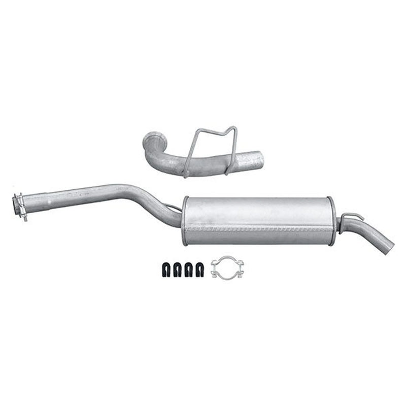 Hella End Silencer Rear fits Renault Clio 1998-2005 1.4