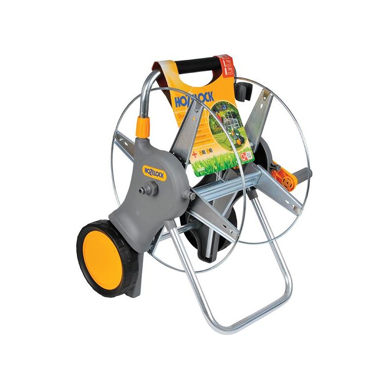 Hozelock 2460 90m Assembled Metal Hose Cart ONLY Hozelock - Dynamic Drive