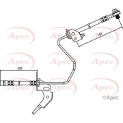 Apec Brake Hydraulic Hose Line Rear Left HOS3689