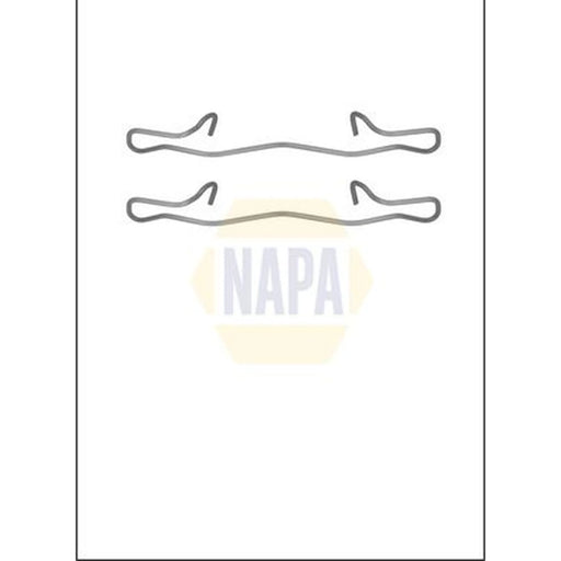 NAPA Brake Pad Accessory Fitting Kit Rear fits Alfa Romeo Giulia 2015-2022