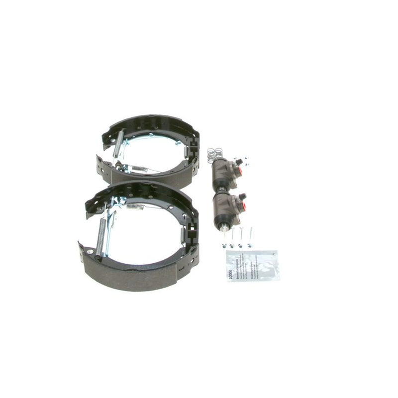 Bosch Brake Shoe Set Axle Kit fits Renault Laguna I 1993-2001 1.8 2.0 2.2