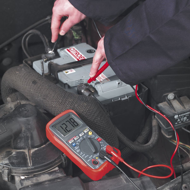 Sealey Digital Automotive Analyser 13-Function with Inductive Coupler TA201 Sealey - Dynamic Drive
