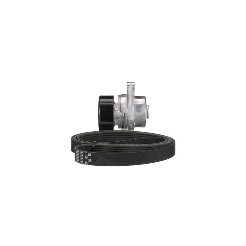 Gates V-Ribbed Belt Set fits Chevrolet Aveo / Kalos 2003-2013 1.4