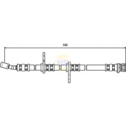 NAPA Brake Hydraulic Hose Line Rear fits Honda Civic Aerodeck 1998-2001