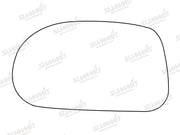 Summit Stick-On Standard Mirror Glass fits Fiat Bravo Brava 95 to 01 LHS Summit - Bars 4 Cars